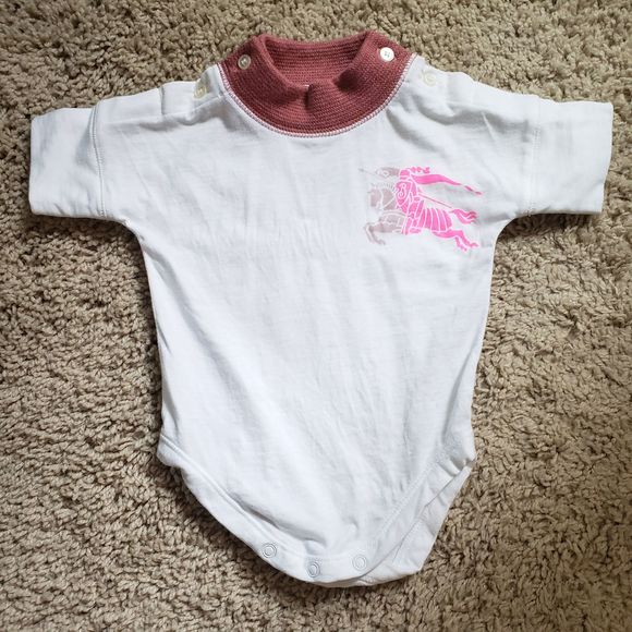 burberry baby bodysuit